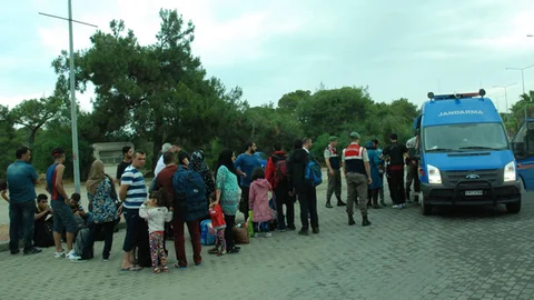 Antalya'da Mülteci Yakalama Operasyonu