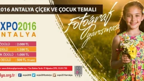 EXPO 2016 Antalya'da Fotoğraf Yarışması Duyuruldu