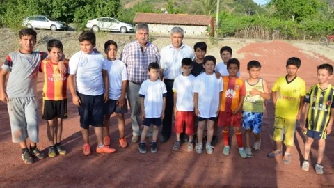 Dalaman'da Mini Futbol Sahası Açıldı