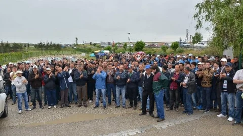 Eskişehir'de Ford İşçileri Eylemde Devam Ediyor