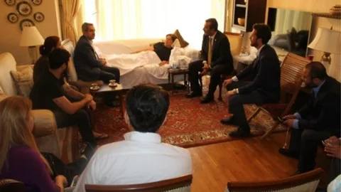 Adana'da Geçmiş Olsun Ziyareti Yapıldı