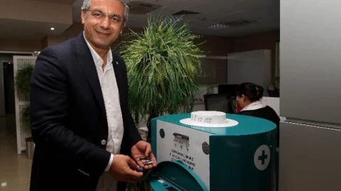 Karşıyaka'da Atık Pil Toplama Projesi