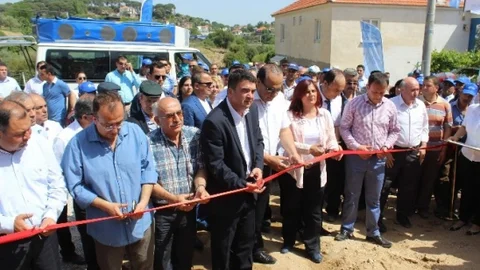 Aydın Karpuzlu'da Su Hattı Açılışı