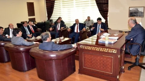 Saadet Partisi Adayları Erzurum'da Ziyaret Gerçekleştirdi