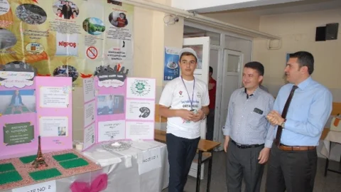 Elbistan'da Bilim Fuarı Açıldı