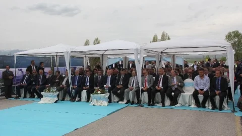 Erzurum'da Fuar Kongre Merkezi Temeli Atıldı
