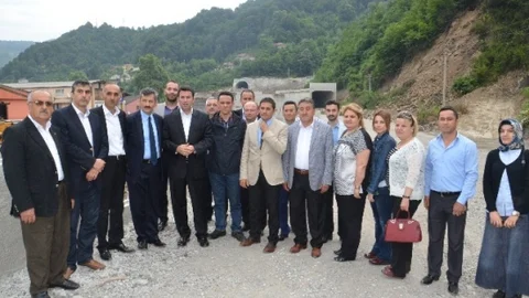 Zonguldak'ta Tünel İncelemesi Yapıldı