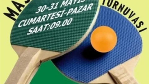 Aliağa'da Masa Tenisi Turnuvası Başlıyor