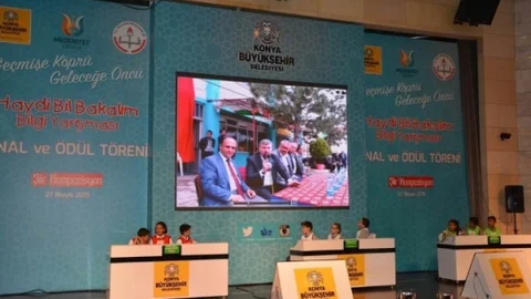 Konya'da Bilgi Yarışması Finali Yapıldı