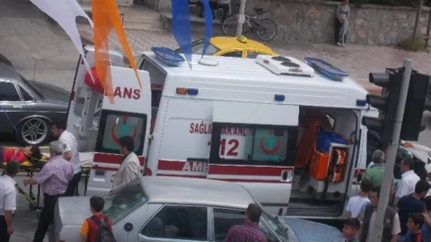Malatya'da Minik Kızın Kazası