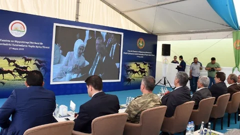 Cumhurbaşkanı Erdoğan Ceylanpınar'da Açılış Yaptı