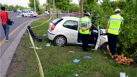 Ankara'da Trafik Kazası: 4 Yaralı