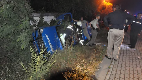 Muğla'da Minibüs Kazası