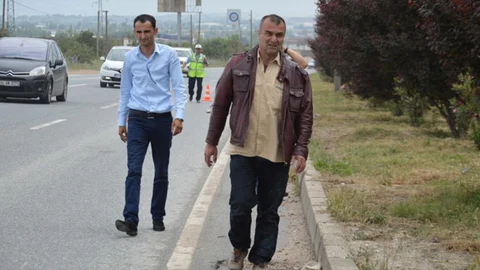 Bursa'da Kask Hayat Kurtardı