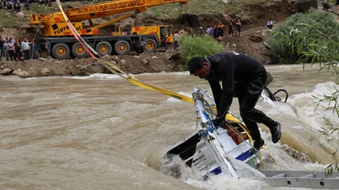 Hakkari'de Zap Suyu Kazası