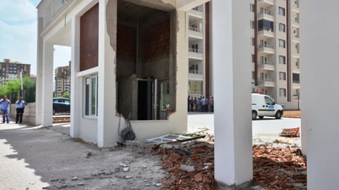 Malatya'da Doğalgaz Patlaması
