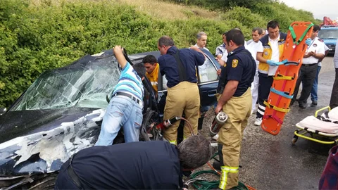 İzmir Tire'de Trafik Kazası