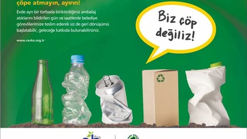 Çorlu'da Ambalaj Atıkları Projesi Başladı