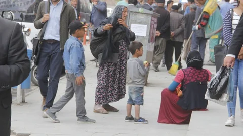 Hakkari'de Dilencilik Sorunu Devam Ediyor