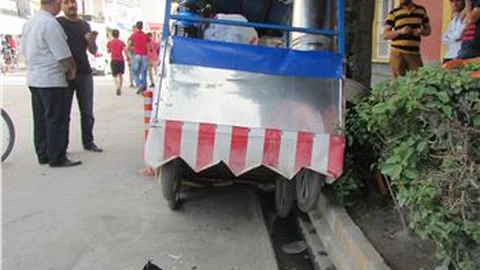 Erzin'de Şalgam Kazası