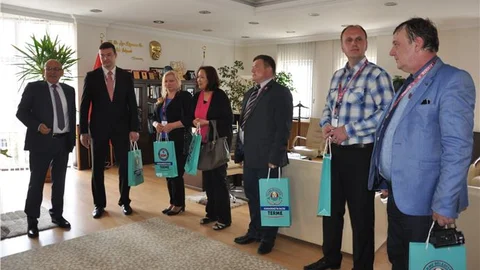 Letonya'dan Terme'ye Kardeş Şehir Teklifi