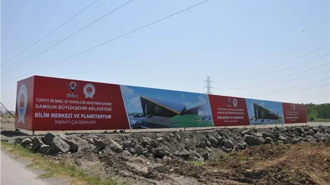 Samsun'da Bilim Merkezi Projesi