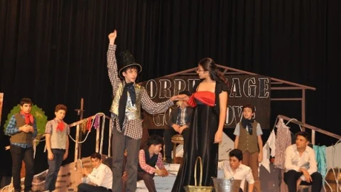Gaziantep'te Oliver Twist Müzikali Sahnelendi