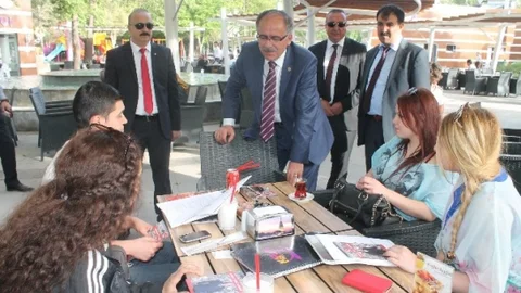 Konya'da MHP Adayı Kalaycı Buluştu