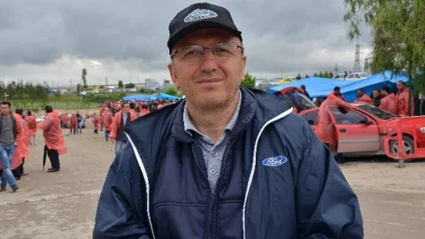Eskişehir'de Ford Otosan İşçileri Eylemde