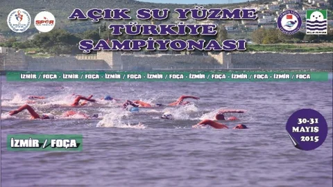 Açık Su Yüzme Şampiyonası Foça'da Başlıyor