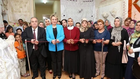 Girne Tesisinde El Emeği Sergisi