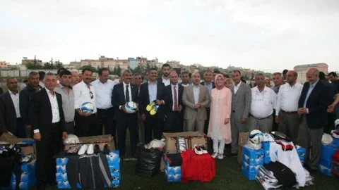 Kilis'te Amatör Futbol Kulüplerine Destek