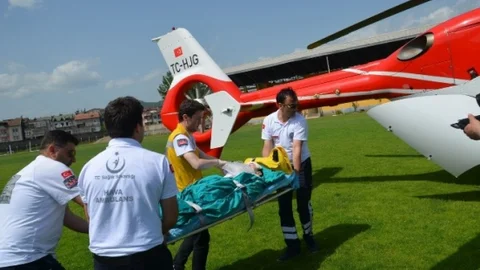 Ordu'da 10 Yaşındaki Çocuğa Hava Ambulansı Yardımı