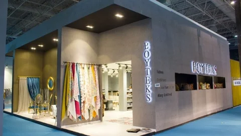 Ev Tekstili Fuarı'nda Boyteks İlgi Çekti