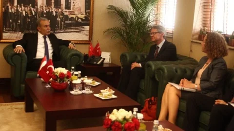 Hollanda Büyükelçisi Adana'da Ziyarette Bulundu