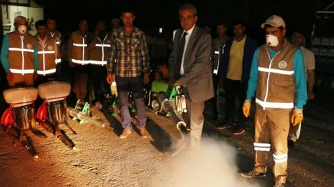 Haliliye'de İlaçlama Denetimi