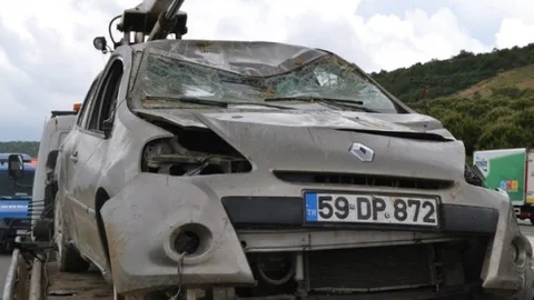 Tekirdağ'da Trafik Kazası: 1 Ölü