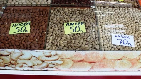 Tekirdağ'da Kuruyemiş Fiyatları Artıyor