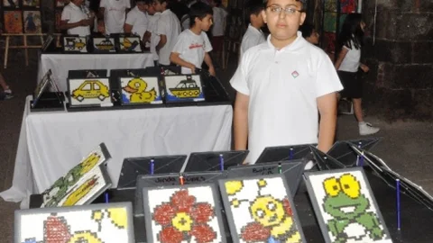 Keçi Burcu'nda Sanat Sergisi Açıldı