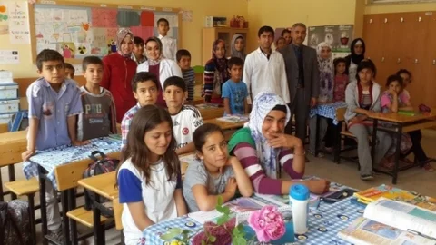 Yarımbağ Köyünde Öğrenciler Sağlık Taramasından Geçti
