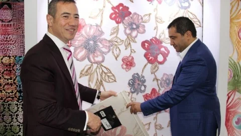 Gaziantep'te Halı Fuarı Ziyareti