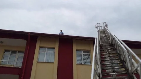 Yozgat'ta Düşen Sığırcık Yavrusuna Yardım Edildi