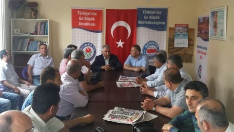 Adıyaman'da Eğitim-Bir-Sen Ziyareti