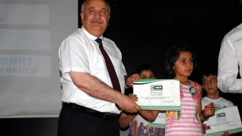 Adıyaman'da Yeşilay Yarışması Ödülleri Verildi