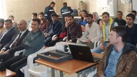 Bitlis'te Hidroelektrik Santrali Gezisi