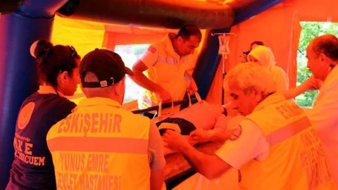 Eskişehir'de Gerçekçi Tatbikat