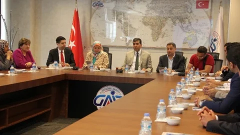 Gaziantep'te Irak Heyetiyle Toplantı