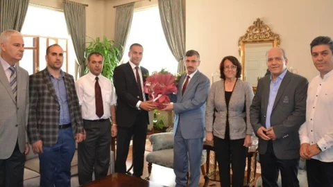 Osmanlı Ocakları'ndan Vali Ziyareti