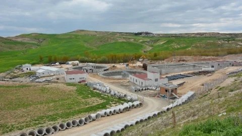 Adıyaman'da Atık Su Arıtma Tesisi İlerliyor