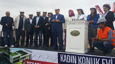 Esenyurt'ta Kadın Konuk Evi Temeli Atıldı